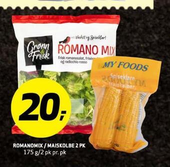 Romanomix / maiskolbe 2 pk