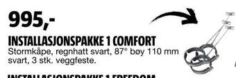 Bauhaus Installasjonspakke 1 comfort tilbud