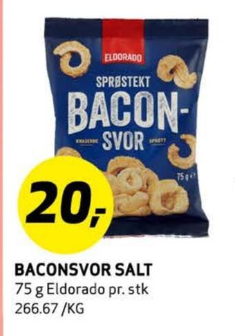 Bunnpris Baconsvor salt tilbud