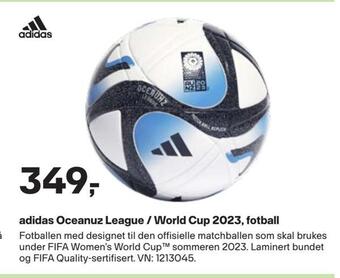 XXL Sport Adidas oceanuz league / world cup 2023, fotball tilbud