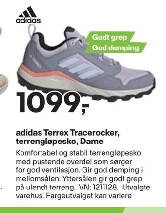 XXL Sport Adidas terrex tracerocker, terrengløpesko, dame tilbud