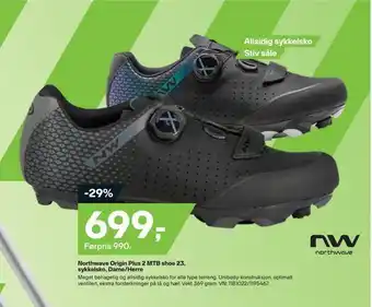 XXL Sport Northwave origin plus 2 mtb shoe 23, sykkelsko, dame/herre tilbud