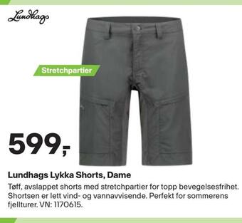 XXL Sport Lundhags lykka shorts, dame tilbud