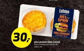 Bunnpris Lofoten fiskeburger tilbud