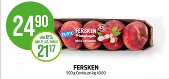 Kiwi Cevita fersken tilbud