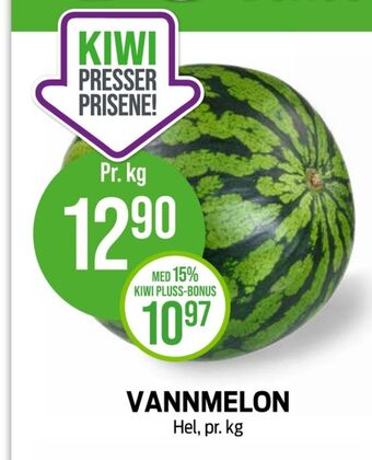 Kiwi Ukjent vannmelon tilbud