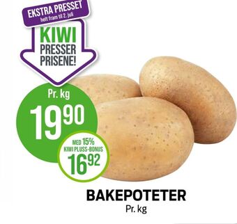 Kiwi Ukjent poteter tilbud