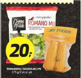 Bunnpris Grønn og frisk salat tilbud