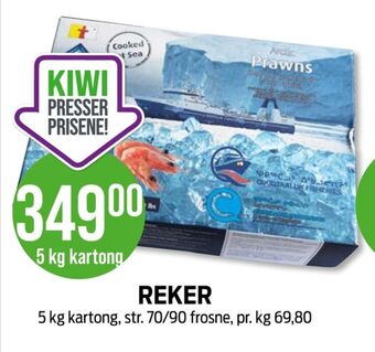 Kiwi Ukjent reker tilbud