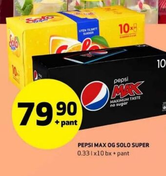 Bunnpris Solo super brus tilbud