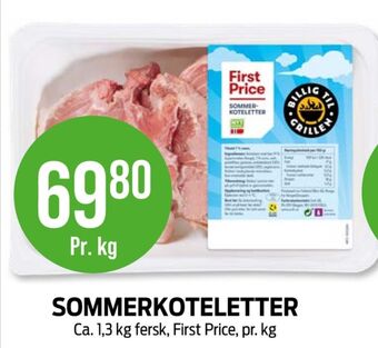 Kiwi First price koteletter tilbud