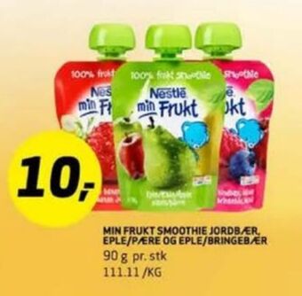 Bunnpris Nestle smoothie tilbud
