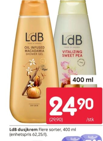 Rusta Ldb dusjsåpe tilbud