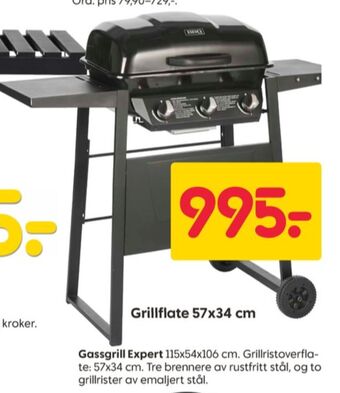 Rusta Ukjent gassgrill tilbud