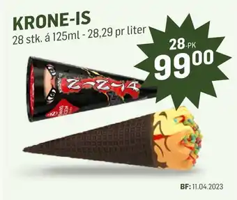 Holdbart Krone-is tilbud