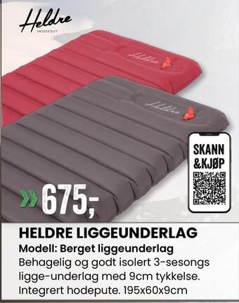 Sport Outlet Heldre liggeunderlag tilbud