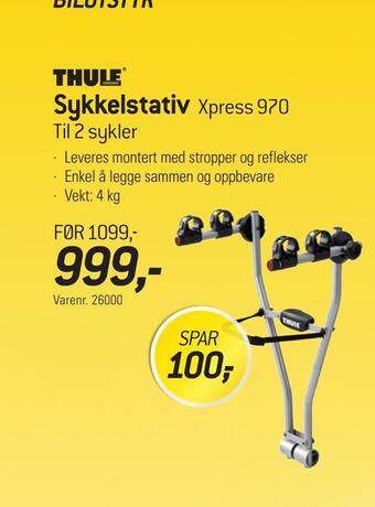 Thansen Sykkelstativ tilbud
