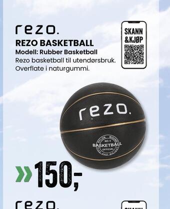 Sport Outlet Rezo basketball tilbud