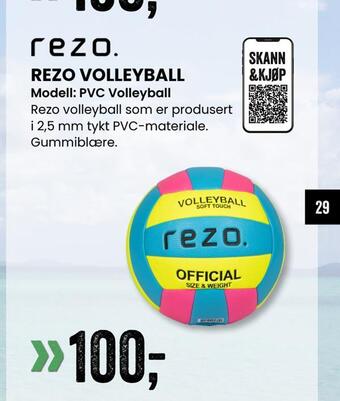 Sport Outlet Rezo volleyball tilbud