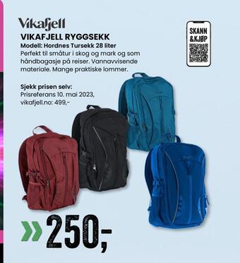 Sport Outlet Vikafjell ryggsekk tilbud
