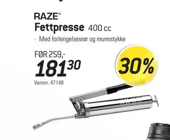 Thansen Fettpresse tilbud