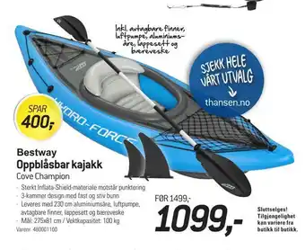 Oppblåsbar kajakk