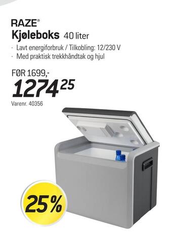 Thansen Kjøleboks tilbud