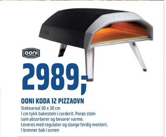 Coop Obs Ooni koda 12 pizzaovn tilbud