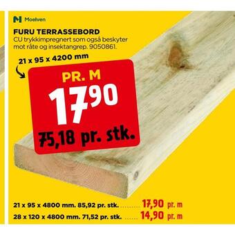 jem & fix Furu terrassebord tilbud