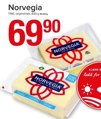 Spar NORVEGIA Tine tilbud