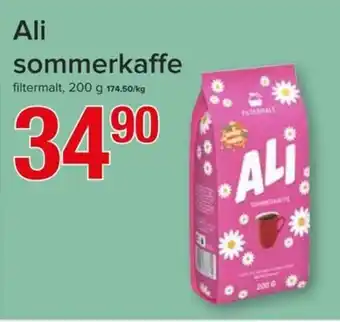 Spar Ali sommerkaffe tilbud