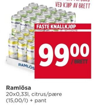 Meny Ramlösa tilbud