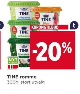 Meny TINE rømme 300g, stort utvalg tilbud