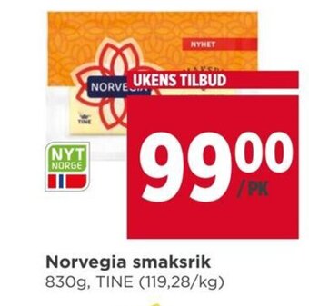 Meny Norvegia smaksrik tilbud