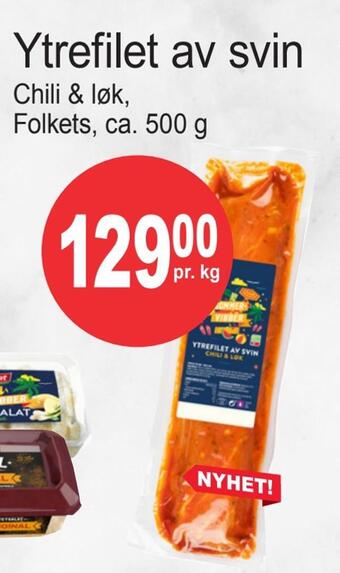 Joker Ytrefilet av svin tilbud