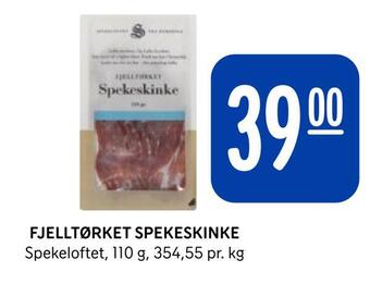 Rema 1000 Fjelltørket spekeskinke tilbud