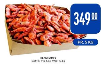 Rema 1000 Reker 70/90 tilbud
