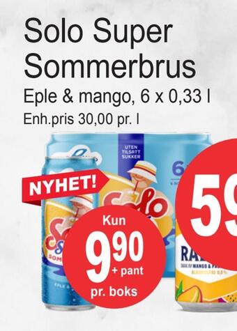 Joker Solo super sommerbrus tilbud