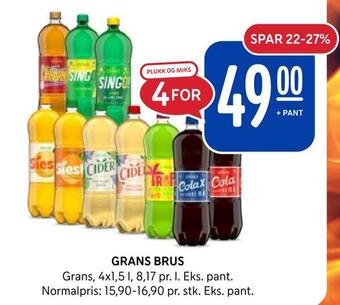 Rema 1000 Grans brus tilbud