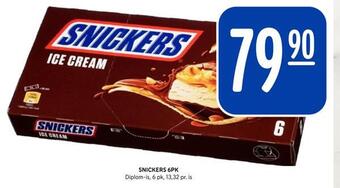 Rema 1000 Snickers 6pk tilbud