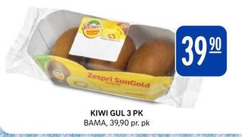 Rema 1000 Kiwi gul 3 pk tilbud