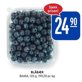 Rema 1000 Blåbær tilbud