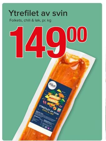 Spar Ytrefilet av svin tilbud