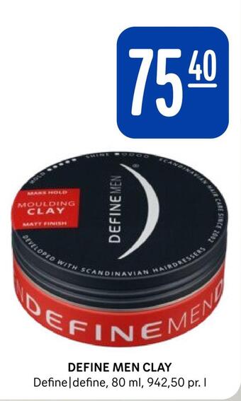 Rema 1000 Define men clay tilbud