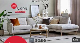 Møbelringen Jasper modulsofa tilbud