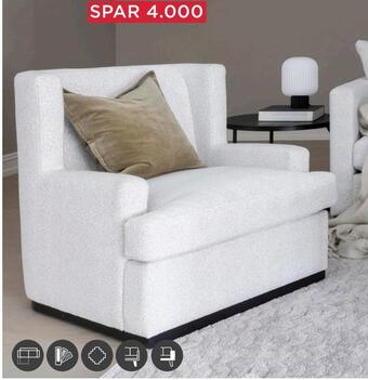 Møbelringen Henriette stol tilbud