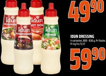 Coop Obs IDUN DRESSING tilbud