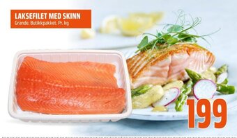 Coop Obs LAKSEFILET MED SKINN tilbud