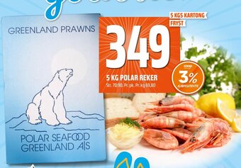 Coop Obs 5 KG POLAR REKER tilbud