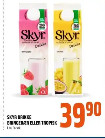 Coop Obs SKYR DRIKKE BRINGEBÆR ELLER TROPISK tilbud